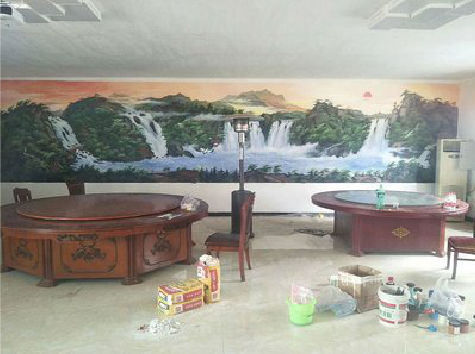 尤溪墙绘-写实风景