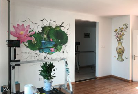 尤溪墙体彩绘相比墙纸的优势。