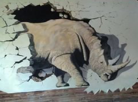 尤溪在墙绘中，如何绘制3D效果？